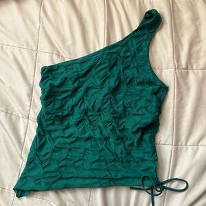 Urban Outfitters Teal Textured Top